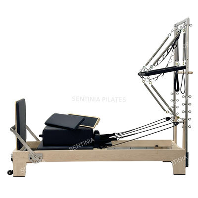 Quality Maple Wood Power Pilates Tower Machine Reformer Machine Adjustable Springs factory