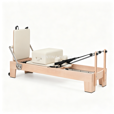 Quality Beechwood Pilates Power Gym Exercise Equipment Microfiber Leather Cushion factory