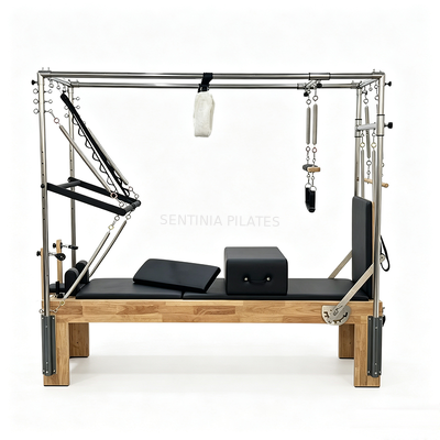 Quality Multifunctional Cadillac Reformer Trapeze Combination Customized For Pilates Workout factory