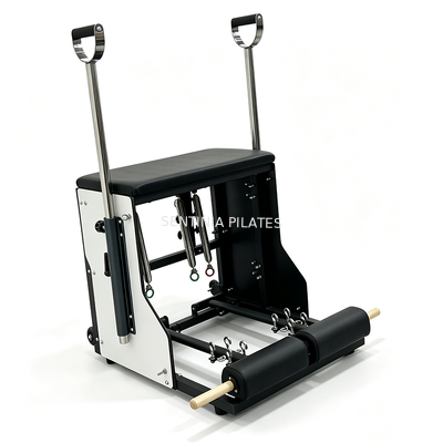 Quality Original Steel Fixed Pilates Wunda Chair With Microfiber Leather Cushion factory
