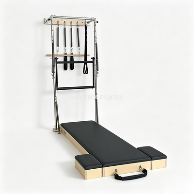 Quality Commercial Wall Mounted Pilates Units For Studio Gym Reformer Style Training factory