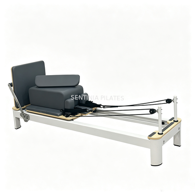 Quality Lightweight Classical Foldable Home Pilates Reformer Equipment Sweat Resistant factory