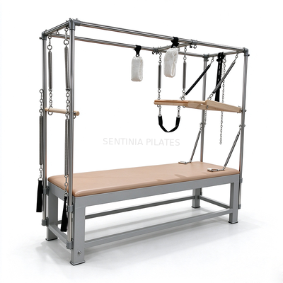 Quality Rehabilitation Clinics Aluminium Pilates Reformer Trapeze With Cadillac factory