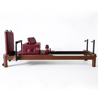 Quality Clinical Walnut Pilates Performer Machine With 6 Piano Wire Springs ODM factory