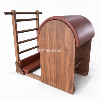 Quality Premium Solid Walnut Wood High Barrel Pilates Ladder Equipment Custom factory