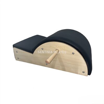 Quality Maple Wood Pilates Foam Spine Corrector With Handle Bar Spinal Stretching Equipment factory