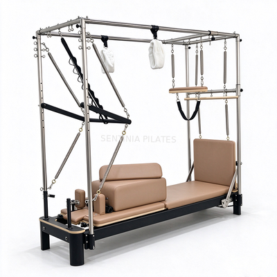 Quality Advanced Aluminum Cadillac Pilates Machine Premium Tower Reformer For Commercial Studios factory